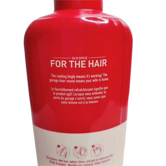 Old Spice Tundra With Mint For The Hair Scalp Cooling Shampoo 12Fl oz - Picture 2 of 3